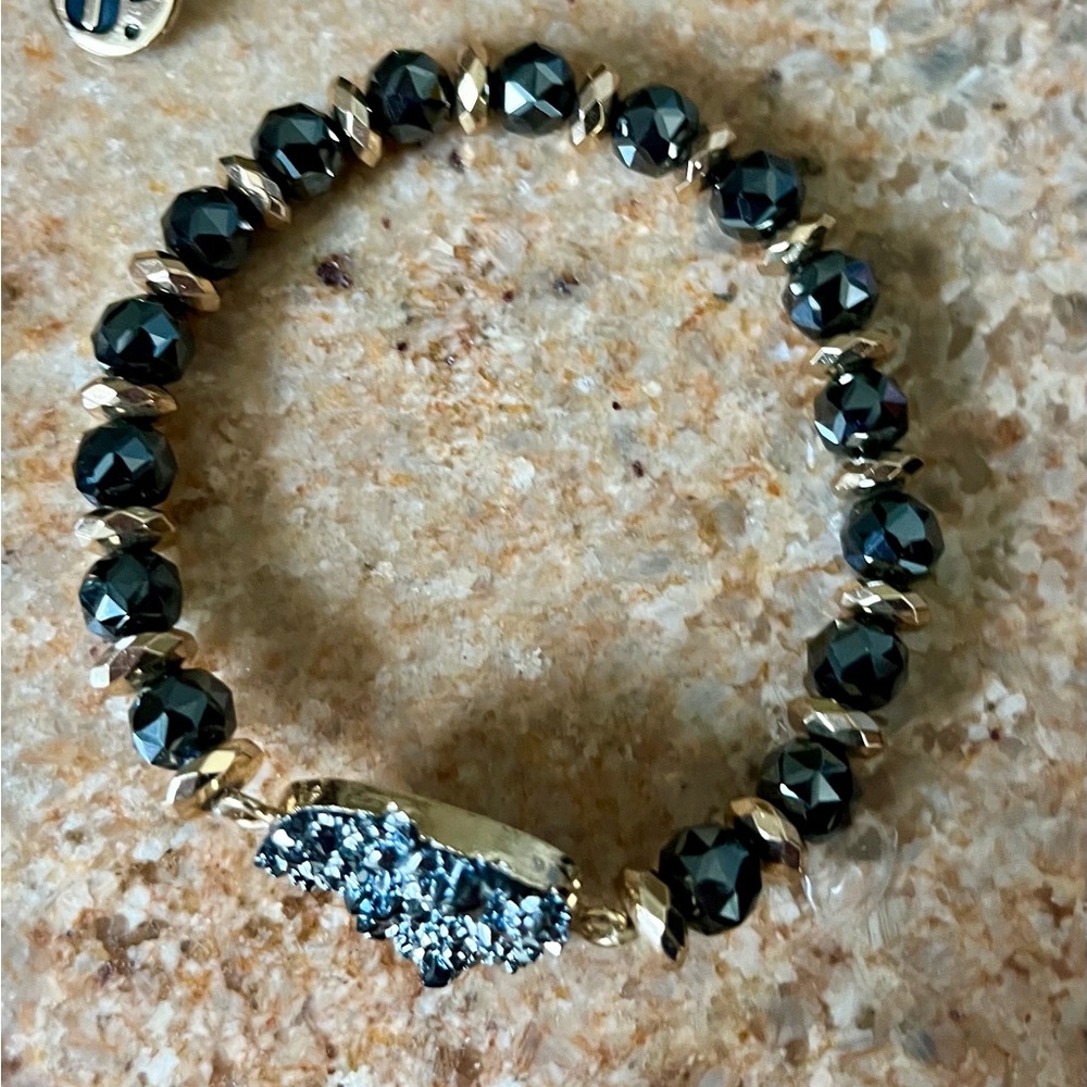 Bomb Party New Year’s Eve Bash Retro Stack w/Removable Diamond CZ Ball Charm! - Picture 7 of 12